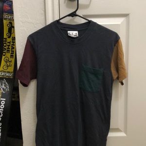 Colorblock shirt from American Apparel